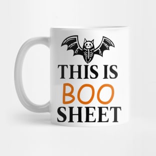 This is boo sheet funny bat Mug